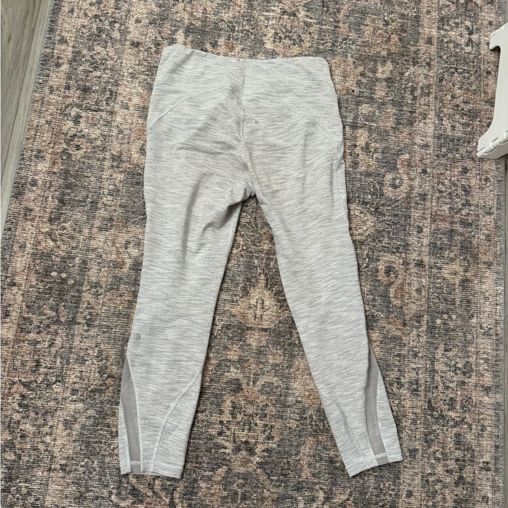 Lululemon Athletica Light Gray Leggings